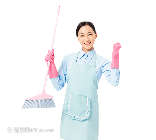 家政服務(wù) 女性?huà)叩貢r(shí)的專(zhuān)業(yè)手勢(shì)與加油精神
